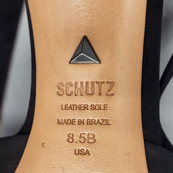 SCHUTZ Boris Slingback Suede Pump - Picture 5 of 13